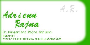 adrienn rajna business card